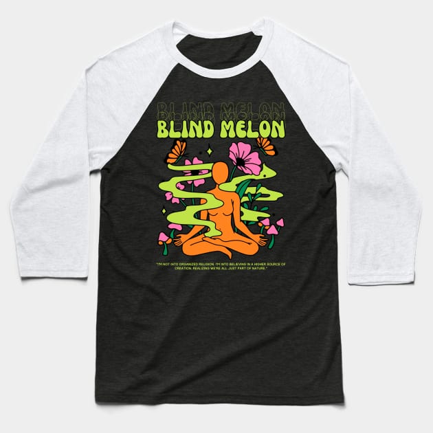 Blind Melon // Yoga Baseball T-Shirt by Mamamiyah